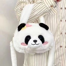 Cute Panda Crossbody Plush Bag Doll Shoulder Bag