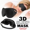 Travel 3D Eye Mask Sleep Soft Padded Shade Cover Rest Relax Sleeping Blindfold