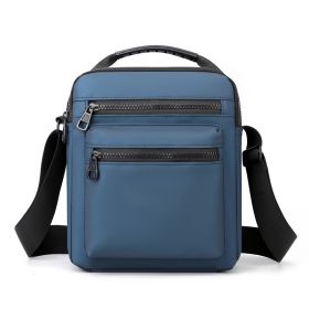 Casual And Durable Shoulder Bag With Large Capacity (Color: Dark blue)