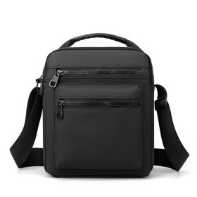 Casual And Durable Shoulder Bag With Large Capacity (Color: Black)