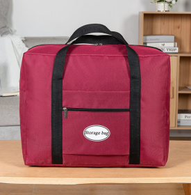 Oxford Fabric Travel Storage Bag High Capacity (Option: Red-57x27x50cm)