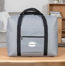 Oxford Fabric Travel Storage Bag High Capacity (Option: Grey-57x27x50cm)