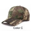 1pc Men's Adjustable Cap; Camo Baseball Hunting Fishing Twill Fitted Cap For Super Foot Bowl Sunday Party