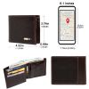 Smart Wallet Bluetooth-compatible Leather Short Credit Card Holders