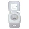 5.3 Gallon 20L Flush Outdoor Indoor Travel Camping Portable Toilet for Car;  Boat;  Caravan;  Campsite;  Hospital